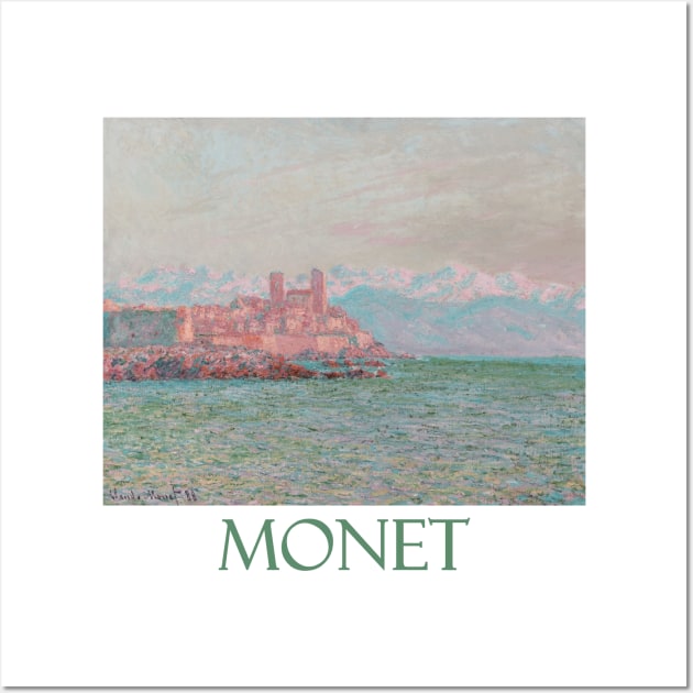 Antibes, Le Fort (1888) by Claude Monet Wall Art by Naves